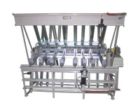 6-section pneumatic clamp carrier
