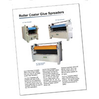 Roller Coater Glue Spreaders